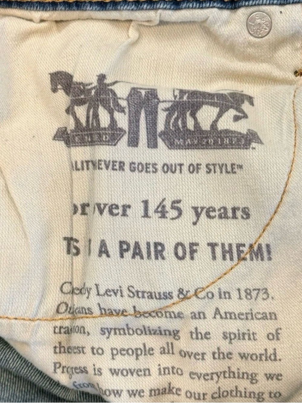 Levi's 513 Slim Straight Jeans W29 L32 Medium Wash Blue Men - Picture 6 of 11
